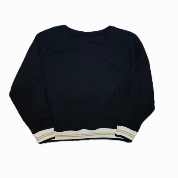 Fila Black Sweatshirt with Gold Logo - Picture 3 of 4